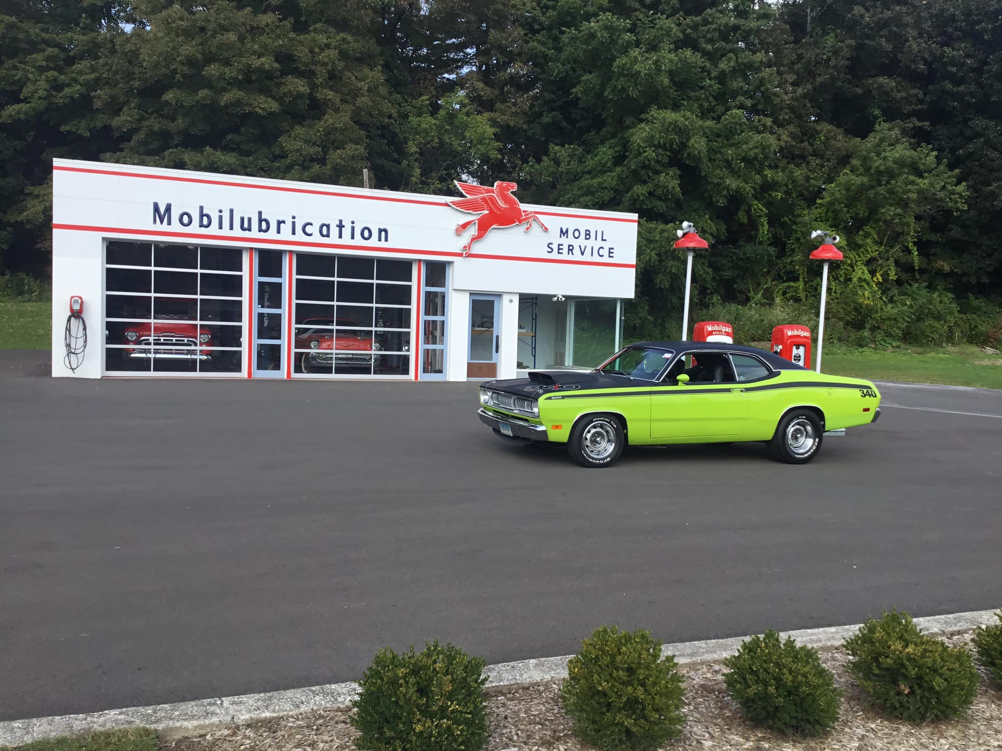 Retro Mobil Gas Station From 1957 Getting Recreated In Millerton, NY