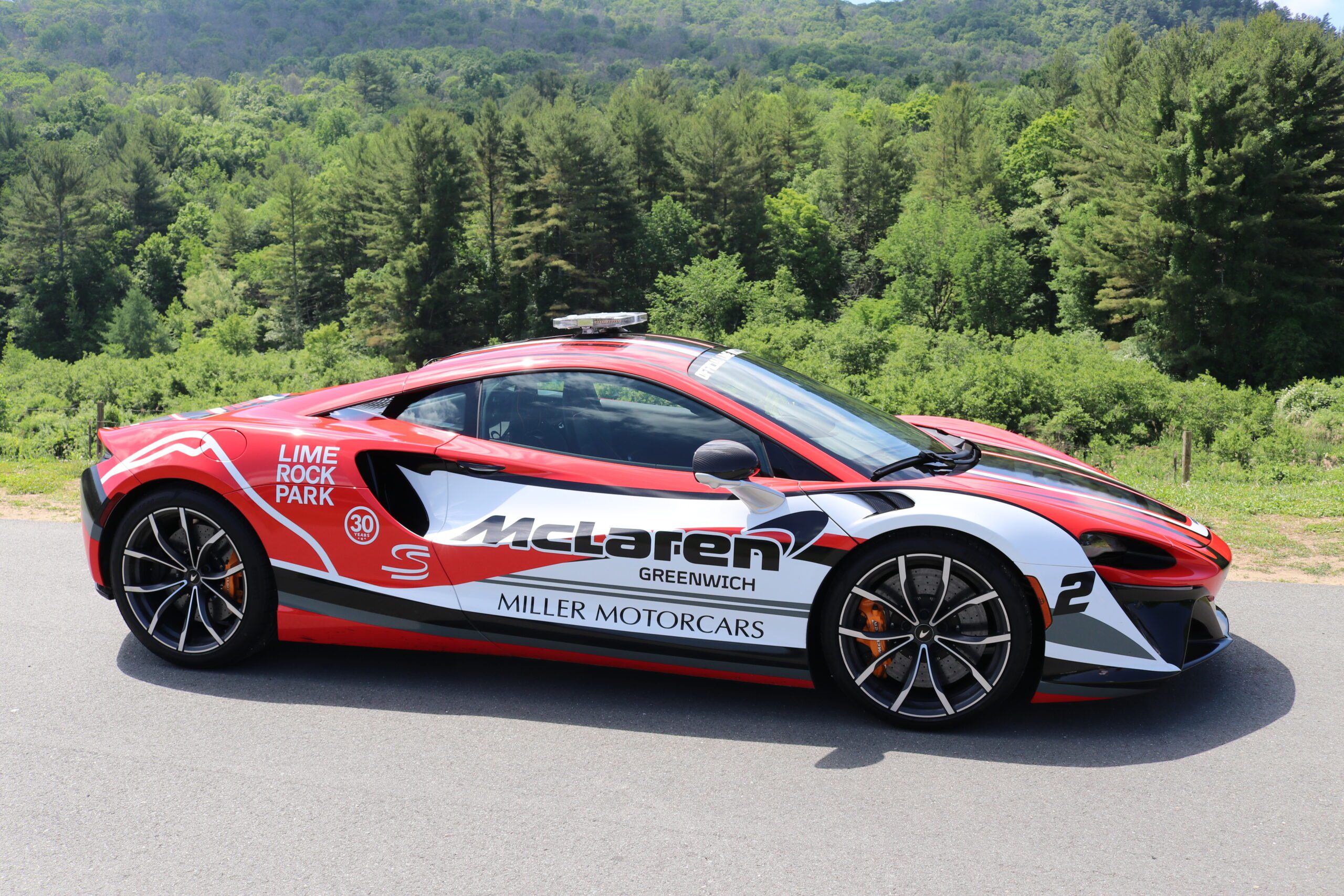 McLaren Pace Car Takes A Spin At Lime Rock Park (with Video)